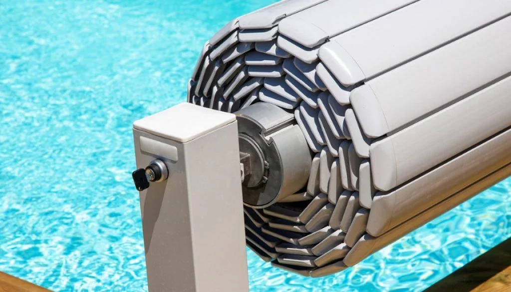 Poolabdeckung Aufrollsystem