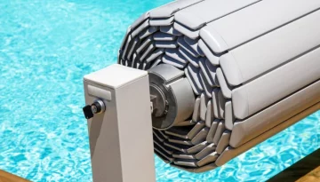 Poolabdeckung Aufrollsystem