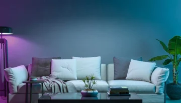 Stehlampe modern